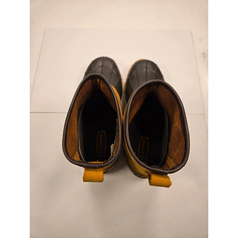 Lacrosse Trekker II 7 Brown Duck Boots Mens‎ 12 Rubber Leather Waterproof 273120